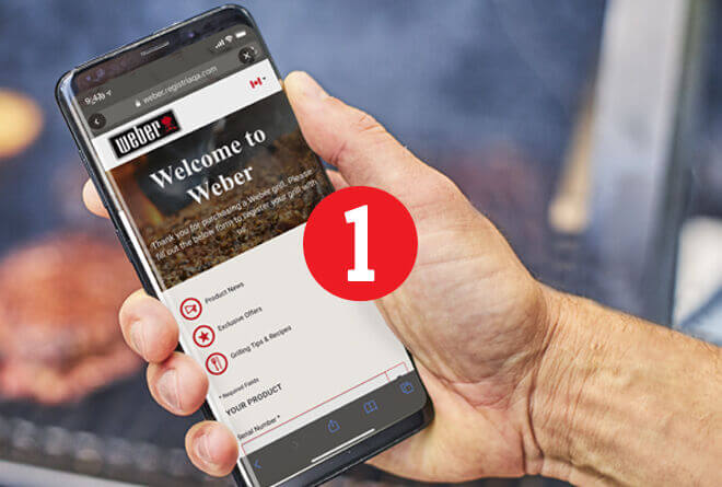 Настройте приложение Weber Connect и получите доступ к рецептам для приготовления барбекю на гриле